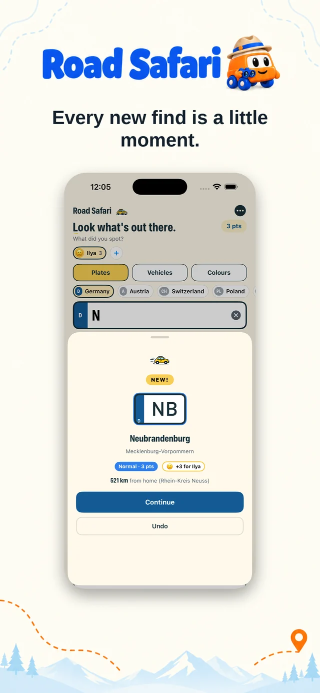 Road Safari new find — NB Neubrandenburg, Mecklenburg-Vorpommern, normal rarity, 521 km from home